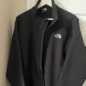 The North Face Apex Black Mens Medium Zipper Jacket